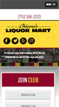 Mobile Screenshot of chiconesliquor.com